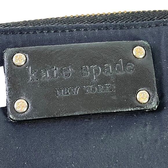 Kate Spade New York Womens Navy Blue Wilson Road Zip Around Wallet Coin Purse - Picture 4 of 16